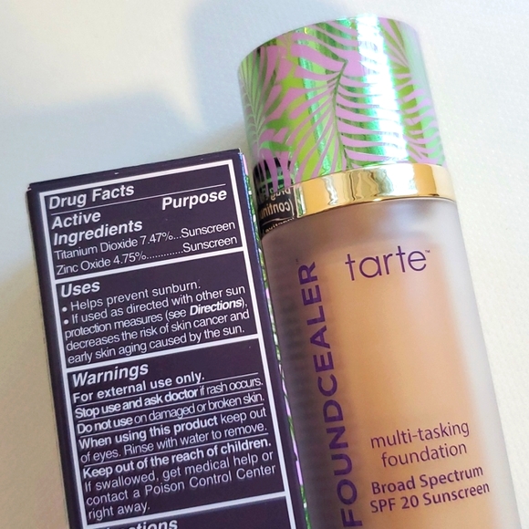 Tarte Babassu Foundcealer Multi-Tasking Foundation SPF 20 in 34N Medium Neutral - Picture 4 of 10